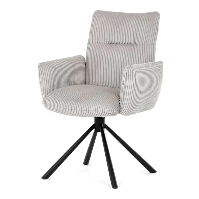 Autronic Otočná jídelní židle DCH-D1332 CRM2 - krémová - náhled 3