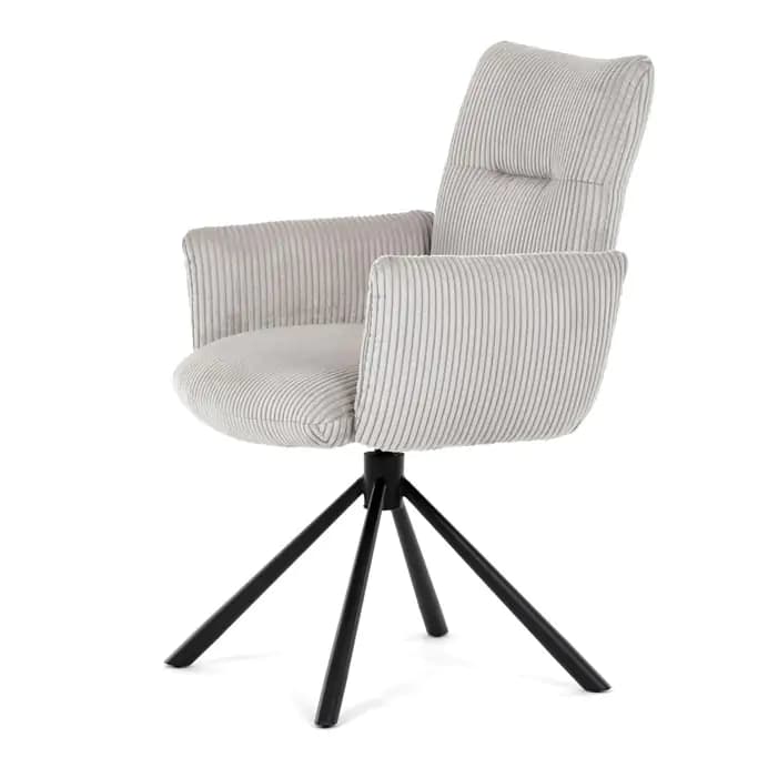 Autronic Otočná jídelní židle DCH-D1332 CRM2 - krémová - náhled 4