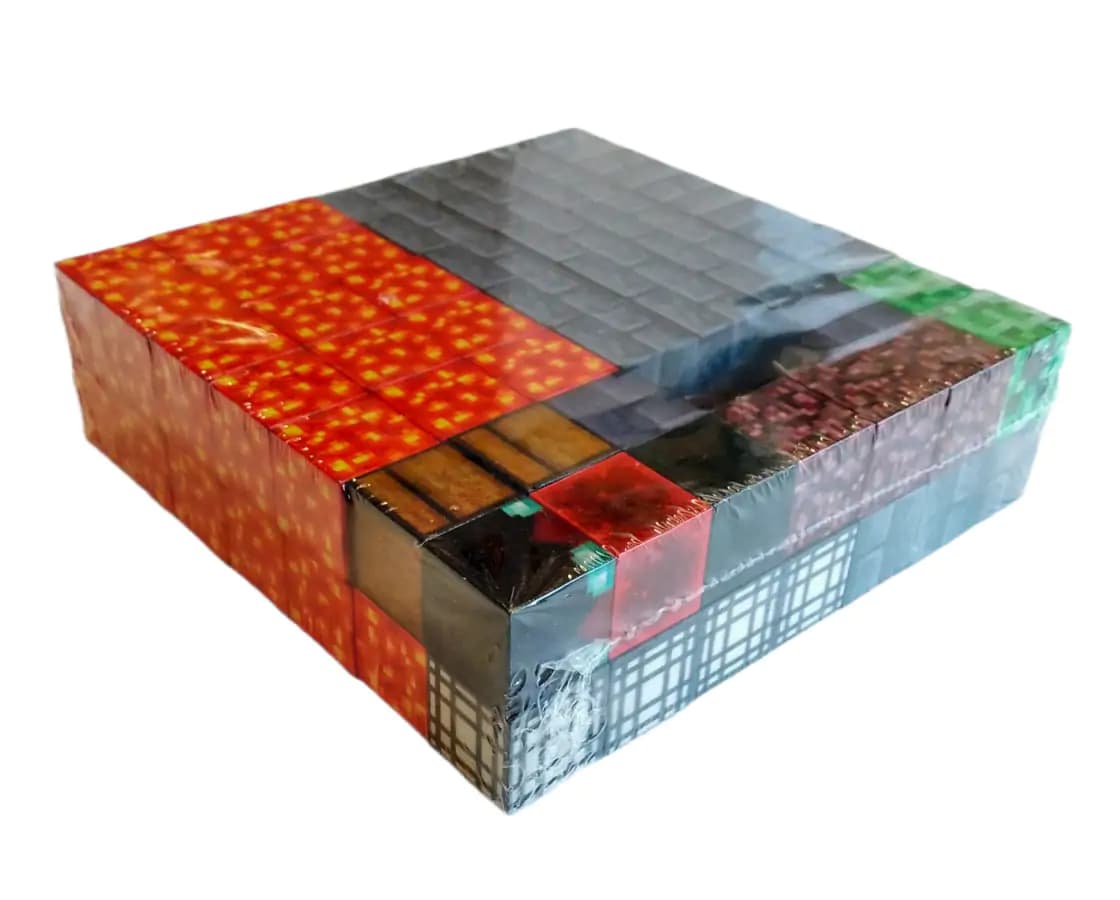 Toybit Magnetická stavebnice Minecraft Danger svítící MSTB2224 - náhled 4