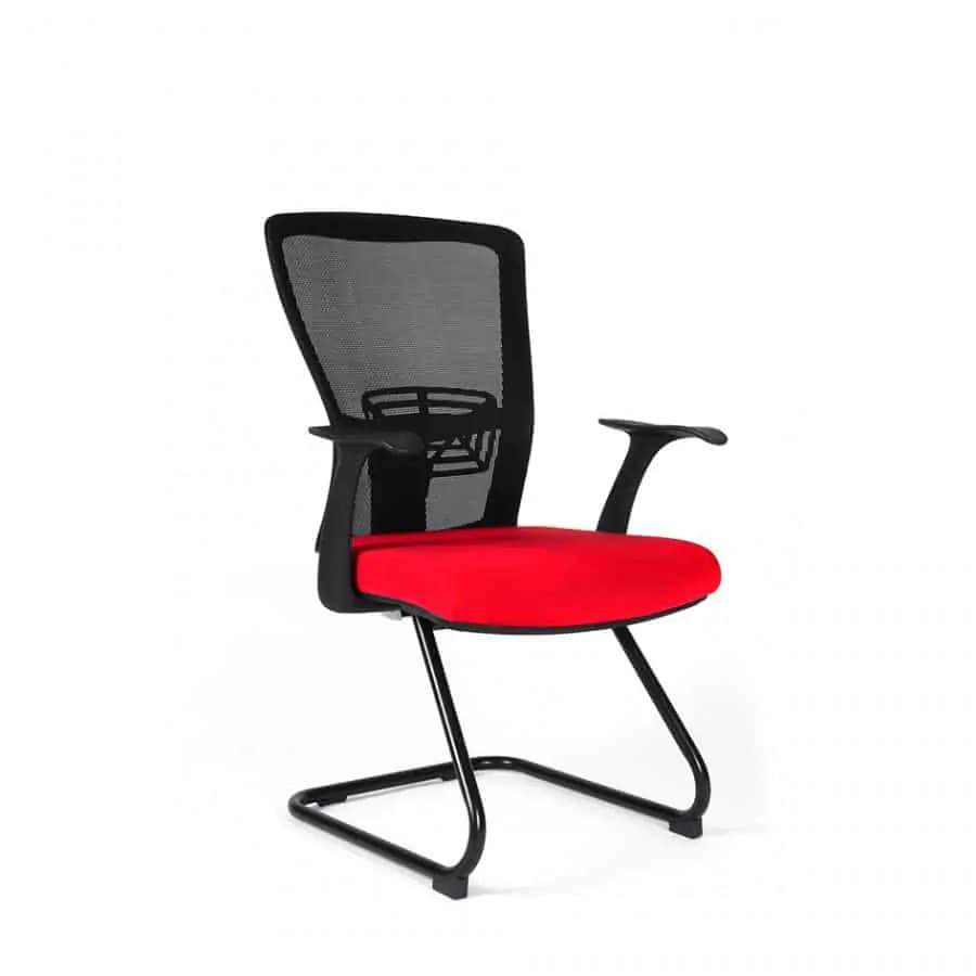 Office Pro Jednací židle THEMIS MEETING - TD-14, červená