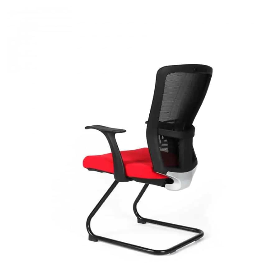 Office Pro Jednací židle THEMIS MEETING - TD-14, červená - náhled 5