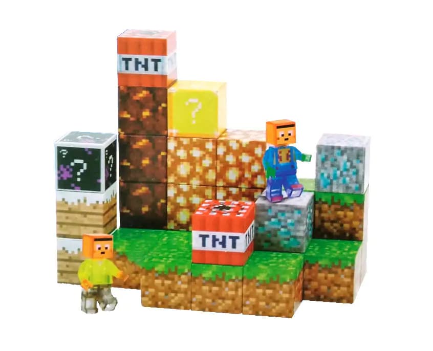 Toybit Magnetická stavebnice Minecraft TNT Creative world MSTB2296 - náhled 2