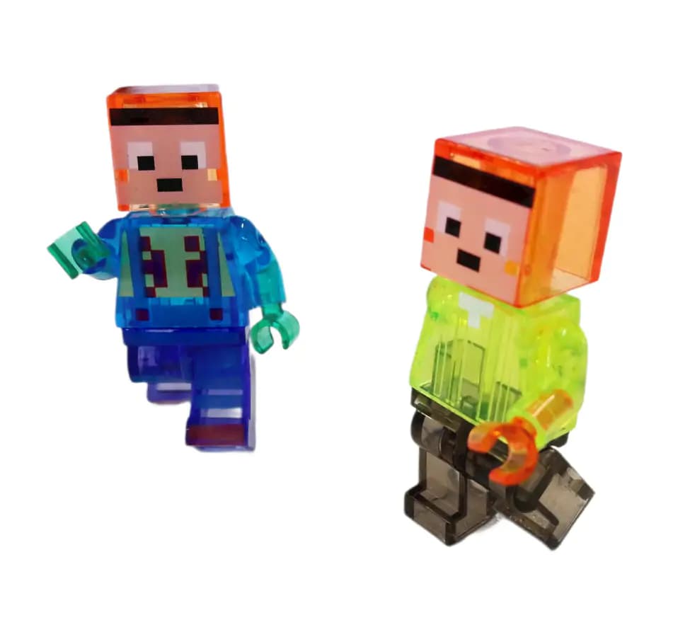 Toybit Magnetická stavebnice Minecraft TNT Creative world MSTB2296 - náhled 4
