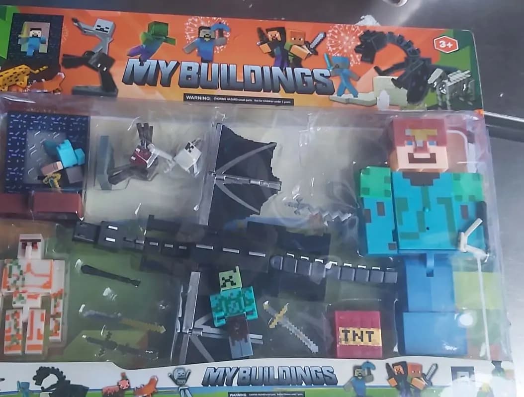 ATAN Kolekce figurek Minecraft Ender dragon FIBH2059 - II.jakost - náhled 2