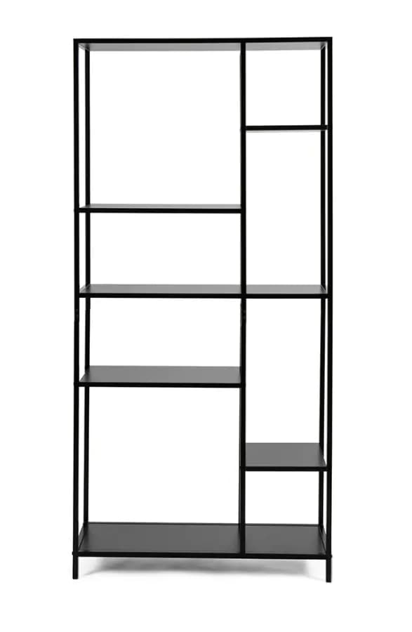 House 5 Regálová knihovna ARCANA 5P - černá - náhled 2