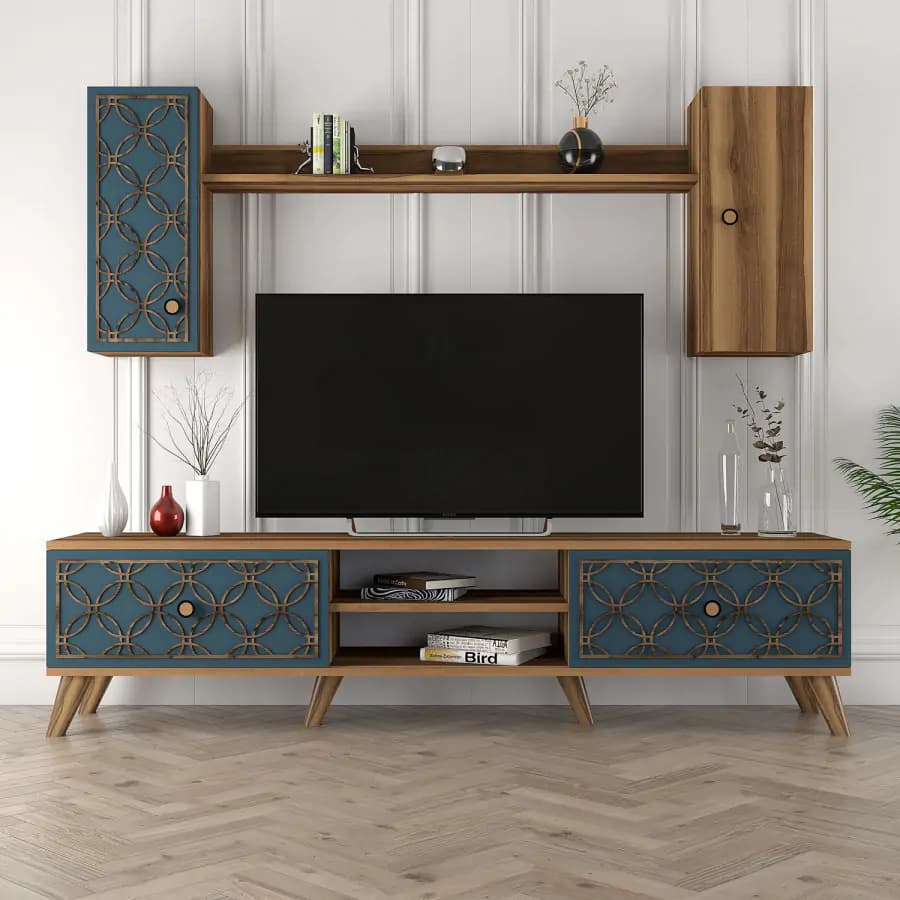 Casarredo Obývací stěna Class S - ořech/chalcedony - náhled 5