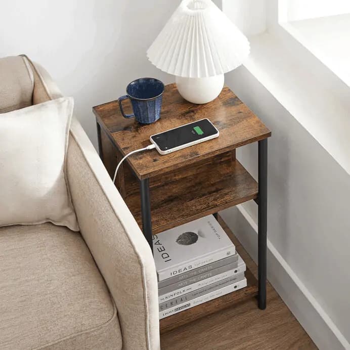 Autronic Chytrý odkládací stolek AFK-E1175 OLW - náhled 3