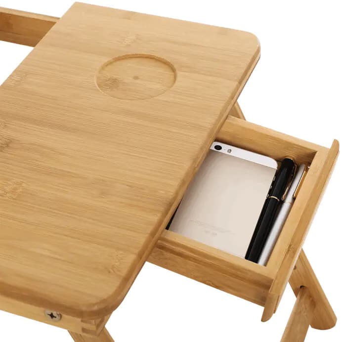 Autronic Skládací stolek na notebook AKF-E1002 NAT - náhled 4