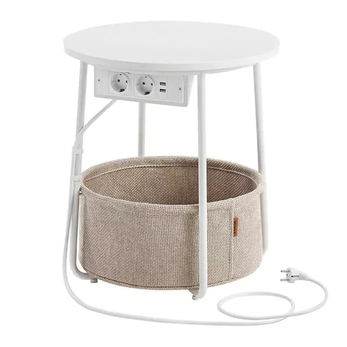 Autronic Chytrý odkládací stolek AKF-E1028 WT
