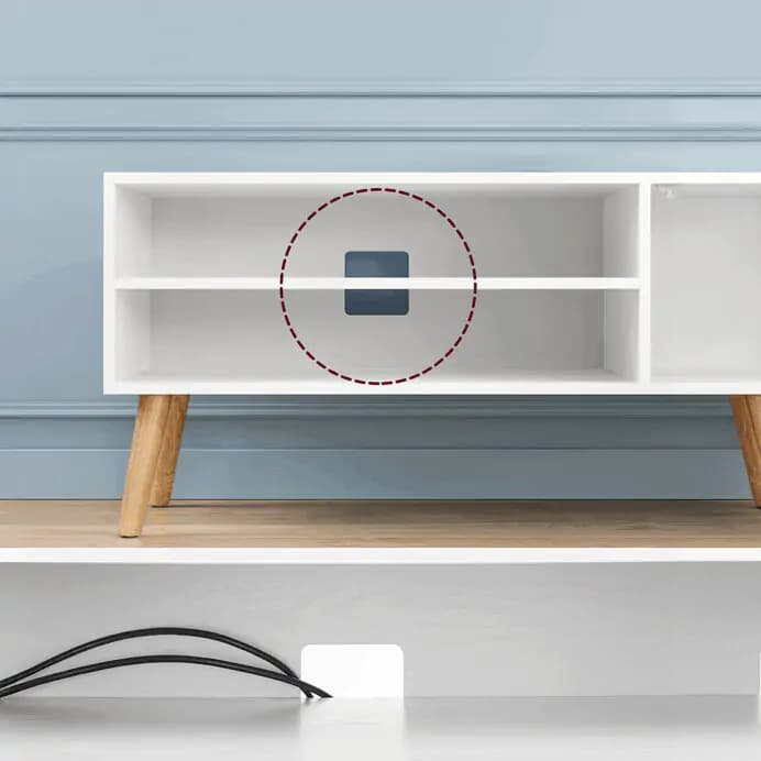 Autronic TV stolek AKF-E1146 WT - bílá - náhled 4