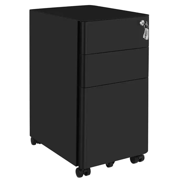 Autronic Kancelářský kontejner AUK-E1130 BK - černá