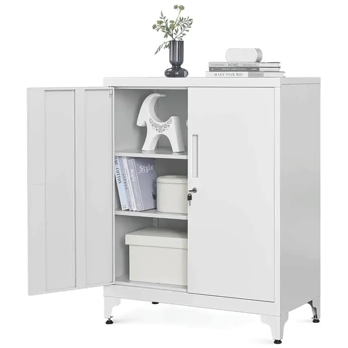 Autronic Kovová skříňka AUS-E1113 WT - bílá