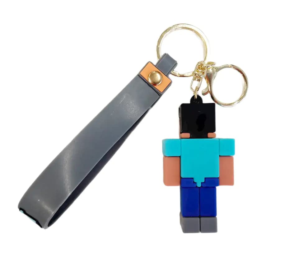 Bagito Dětská klíčenka Minecraft Steve Pixel PKBA2355 - náhled 4