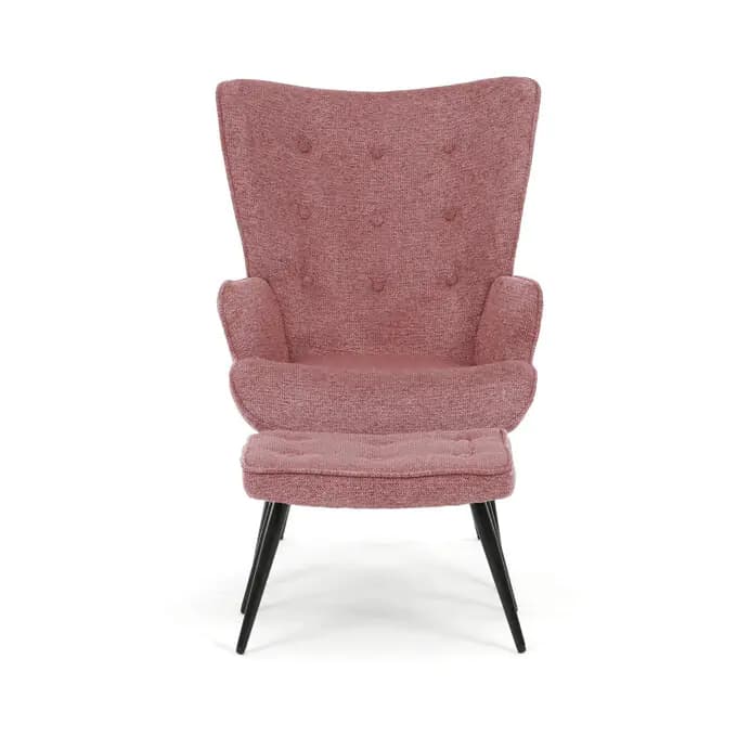 Autronic Křeslo s podnožkou AK-303 PINK2 - náhled 5