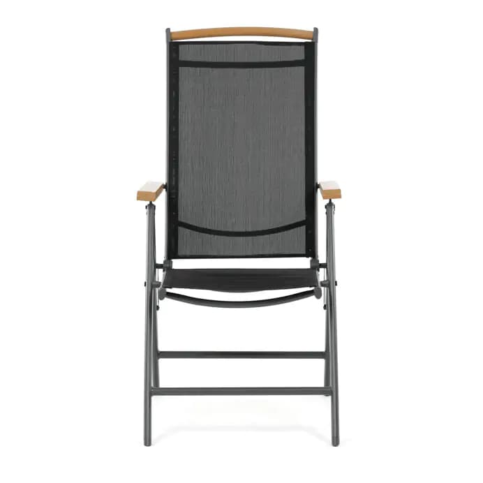 Autronic Zahradní skládací křeslo AZC-W1408 GREY - náhled 5