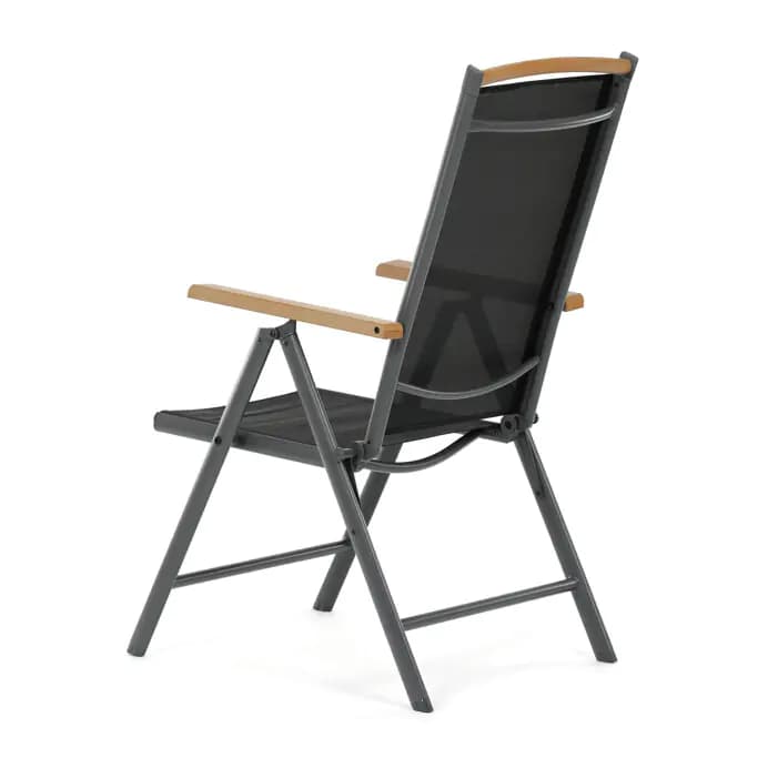 Autronic Zahradní skládací křeslo AZC-W1408 GREY - náhled 4