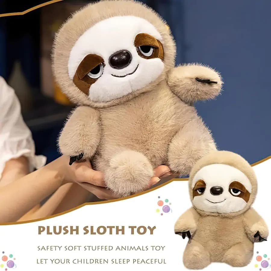 Plush Plyšová hračka Lenochod PHPL2112 - náhled 4