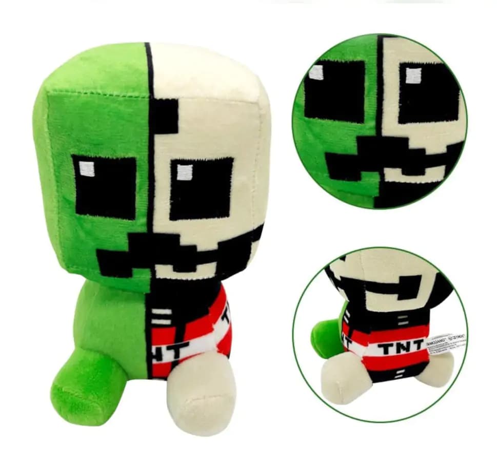 Plush Plyšová hračka Minecraft Creeper TNT PHPL2144 - náhled 4