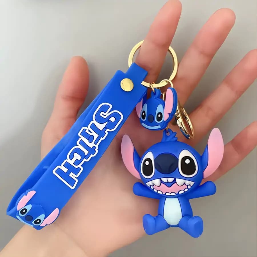 Bagito Dětská klíčenka Lilo a Stitch modrý PKBA2350 - náhled 2