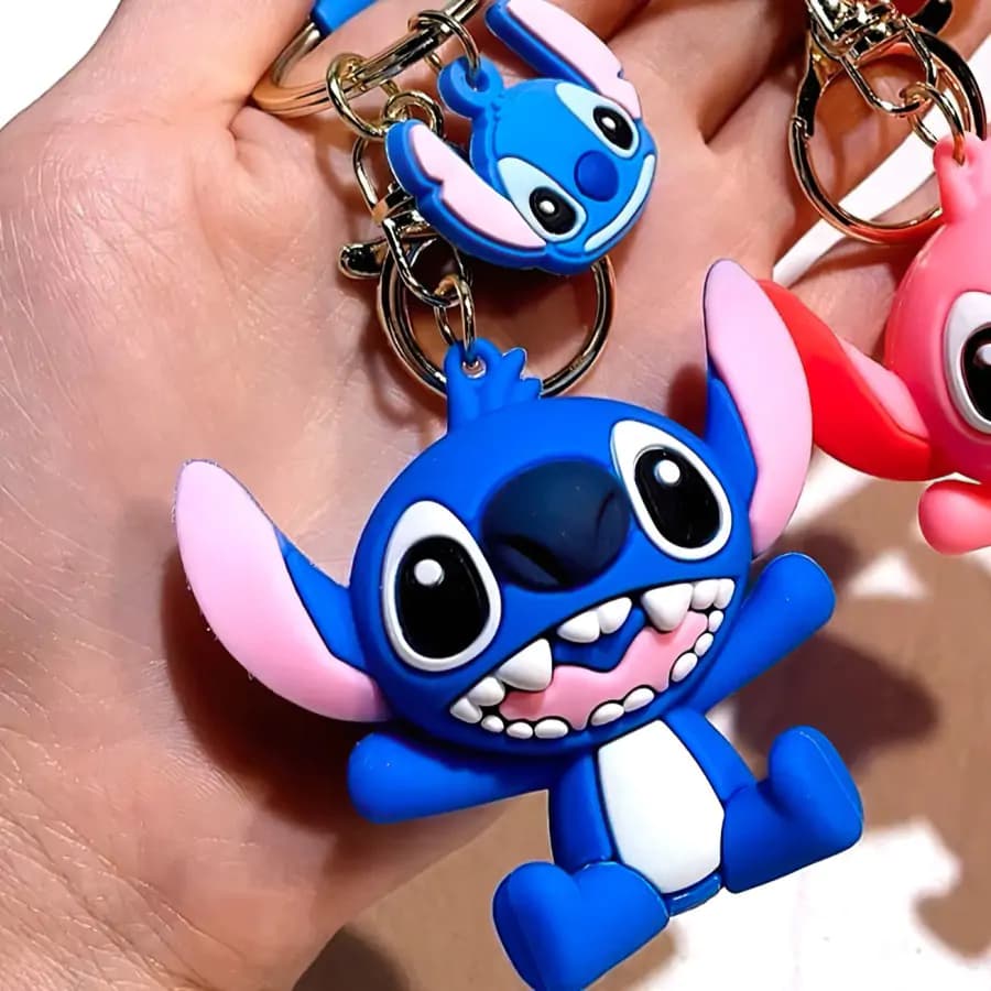 Bagito Dětská klíčenka Lilo a Stitch modrý PKBA2350 - náhled 4