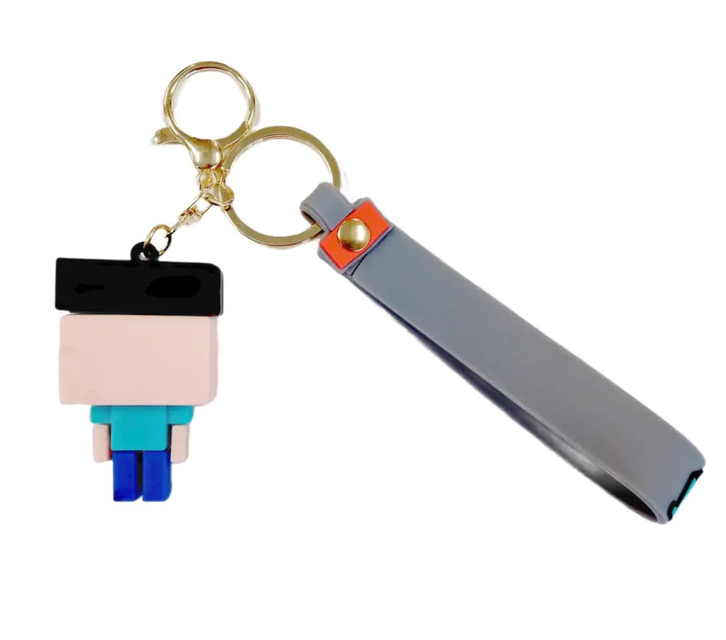 Bagito Dětská klíčenka Minecraft Steve PKBA2354 - náhled 2