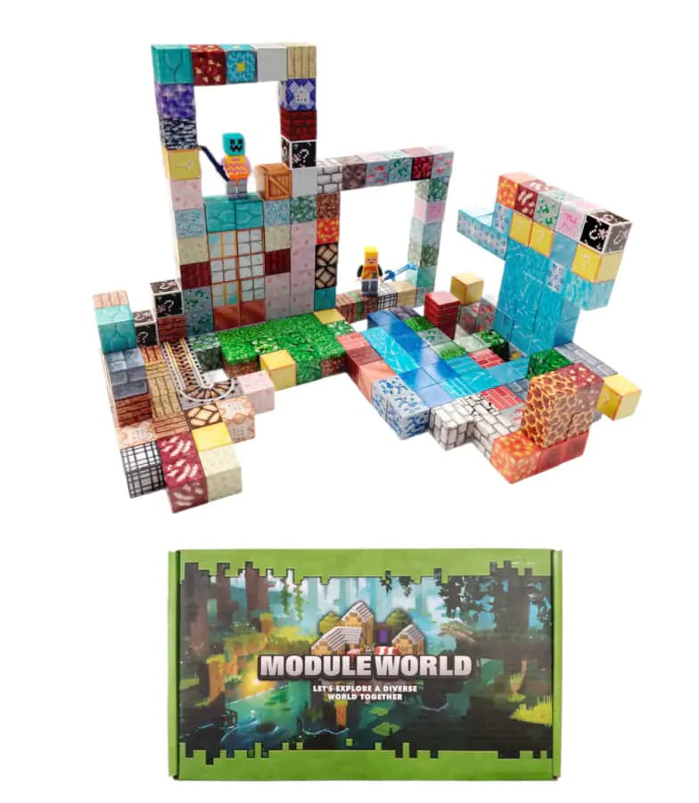 Toybit Magnetická stavebnice Minecraft MSTB2358
