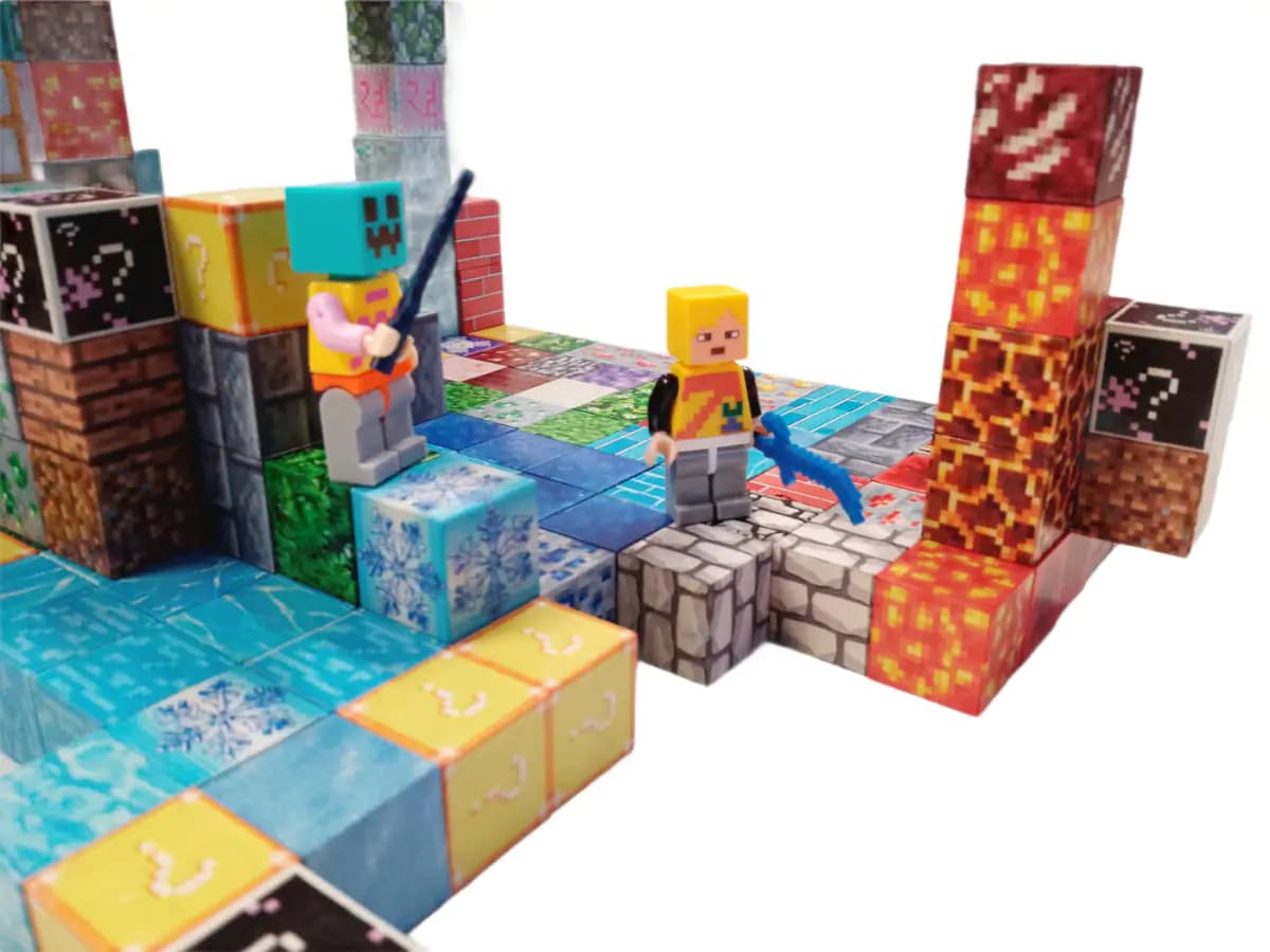 Toybit Magnetická stavebnice Minecraft MSTB2358 - náhled 5
