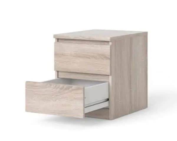 Falco Noční stolek Simplicity 2s truffle - náhled 3
