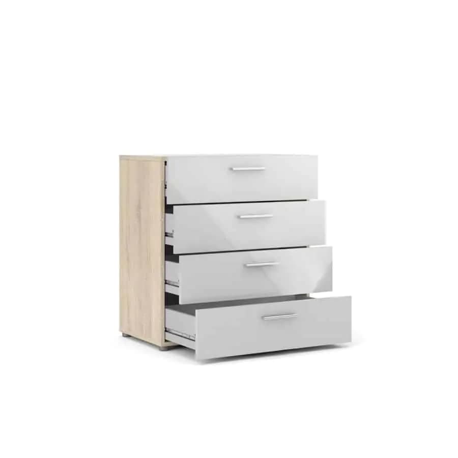 Falco Komoda Pedro 505 oak/bílý lesk - náhled 4