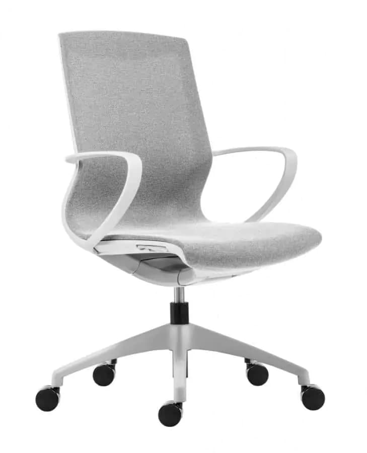 Antares Kancelářská židle Vision BLACK/NET DARK GREY - černý plast/tmavě šedá síť - náhled 2