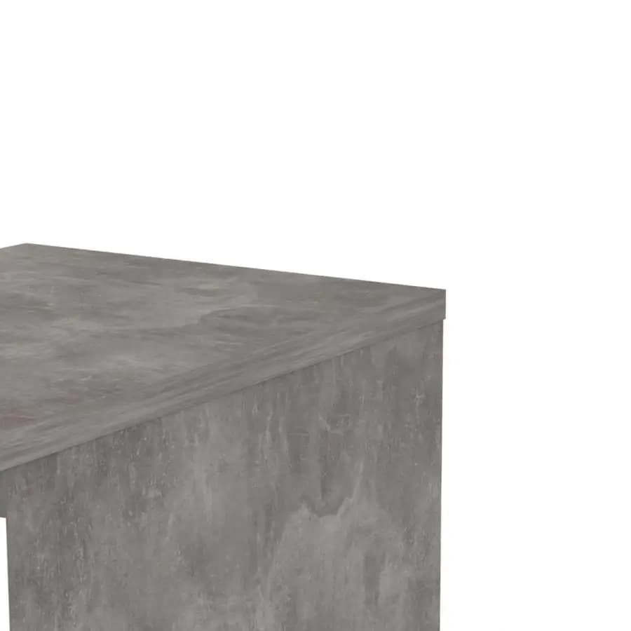 Falco Noční stolek Simplicity 230 beton/bílý lesk - náhled 5