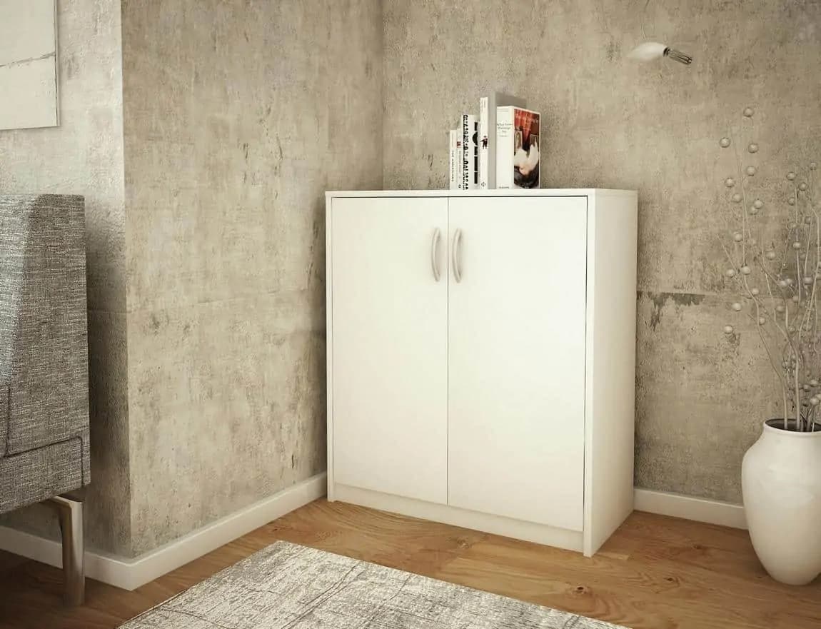Casarredo Komoda AGNES/HIT 2D bílá - náhled 3
