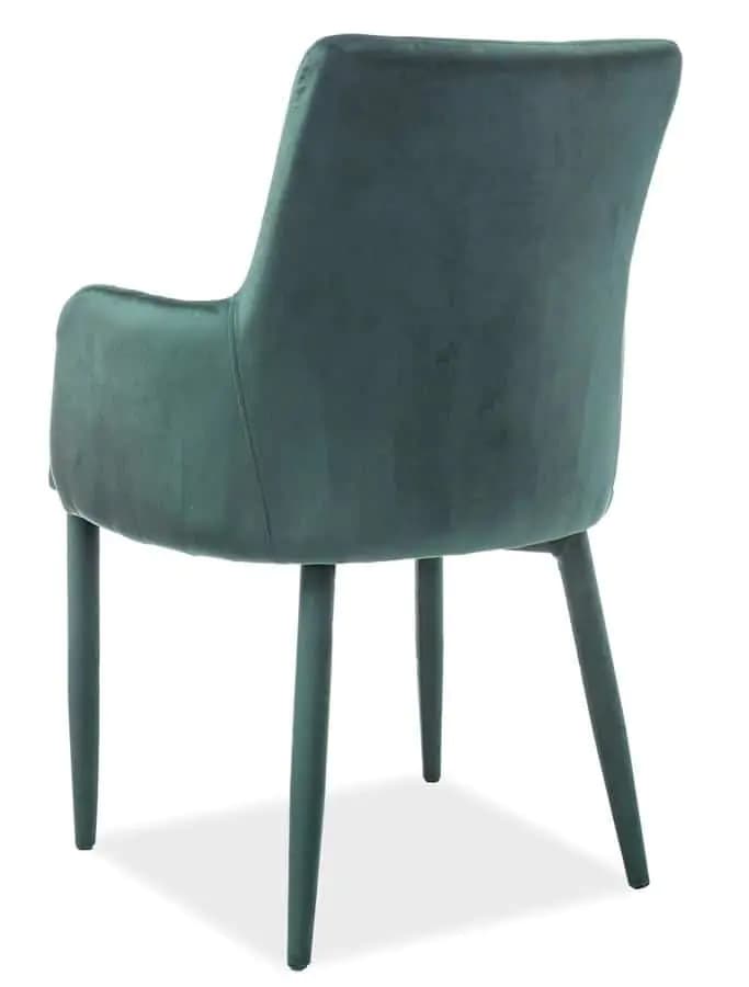 Casarredo Jídelní čalouněná židle RICARDO VELVET zelená - náhled 2