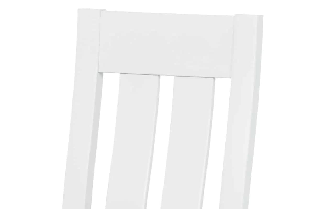 Autronic Jídelní židle BC-2602 WT - Bílá, potah hnědý - náhled 4