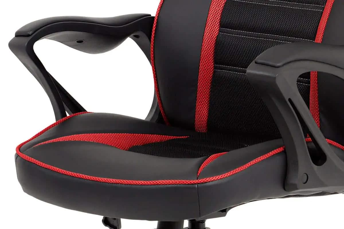 Autronic Kancelářská židle KA-G406 RED - náhled 4