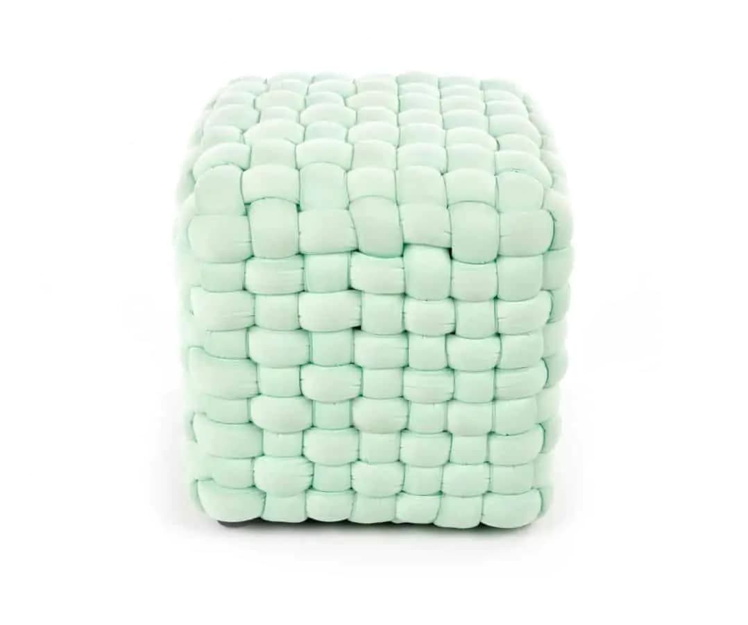 Halmar Taburet RUBIK - světle zelený - náhled 5