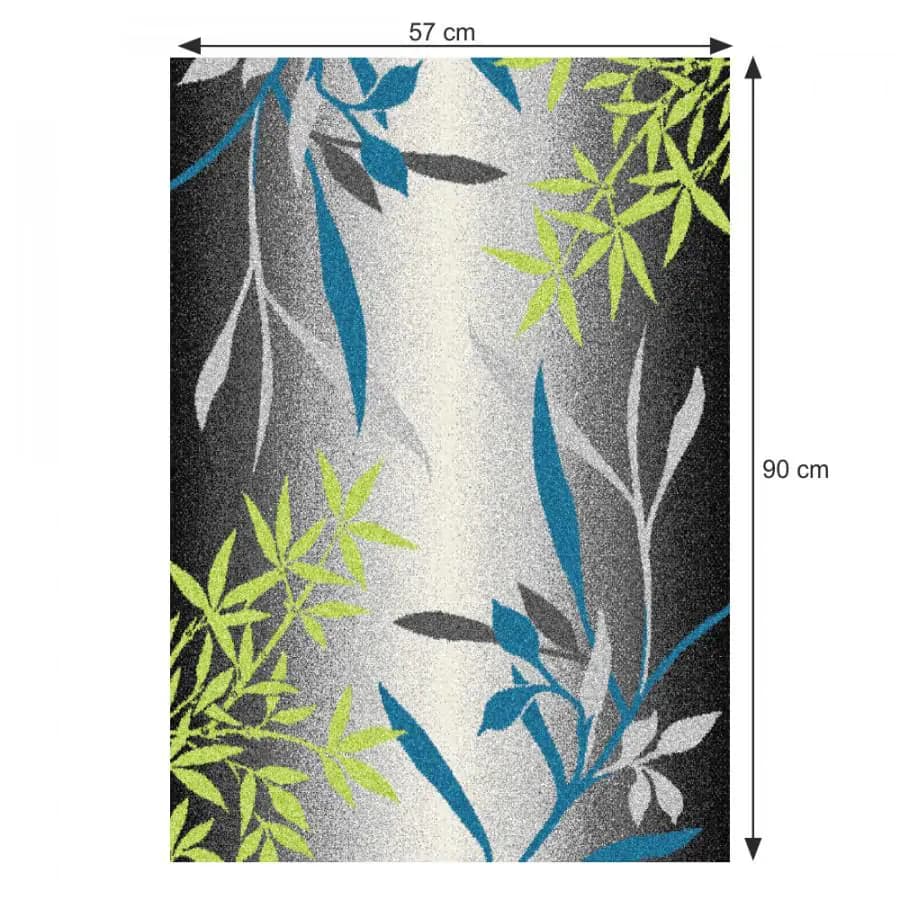 Tempo Kondela Koberec TASNIM 57x90 cm - vzor listy - náhled 3