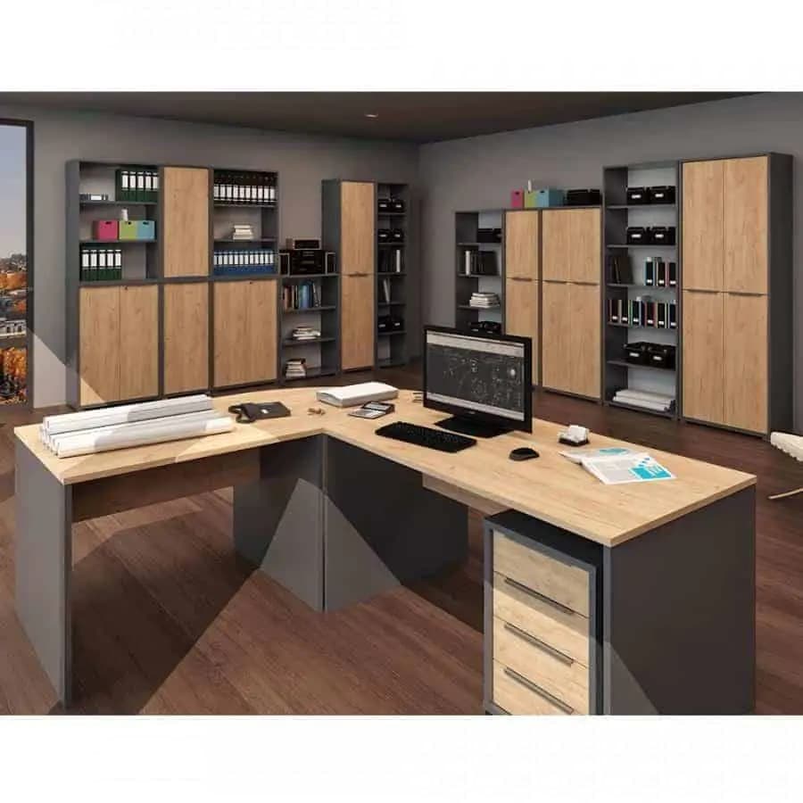Tempo Kondela Věšákový panel RIOMA NEW TYP 19 - grafit/dub artisan - náhled 2