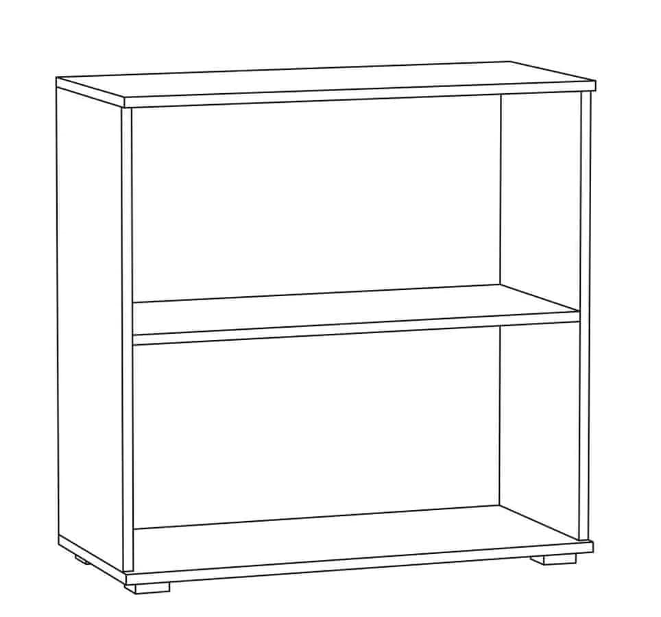 Casarredo Komoda 2D GRAYSON dub endgrain/milk rikamo soft - náhled 2