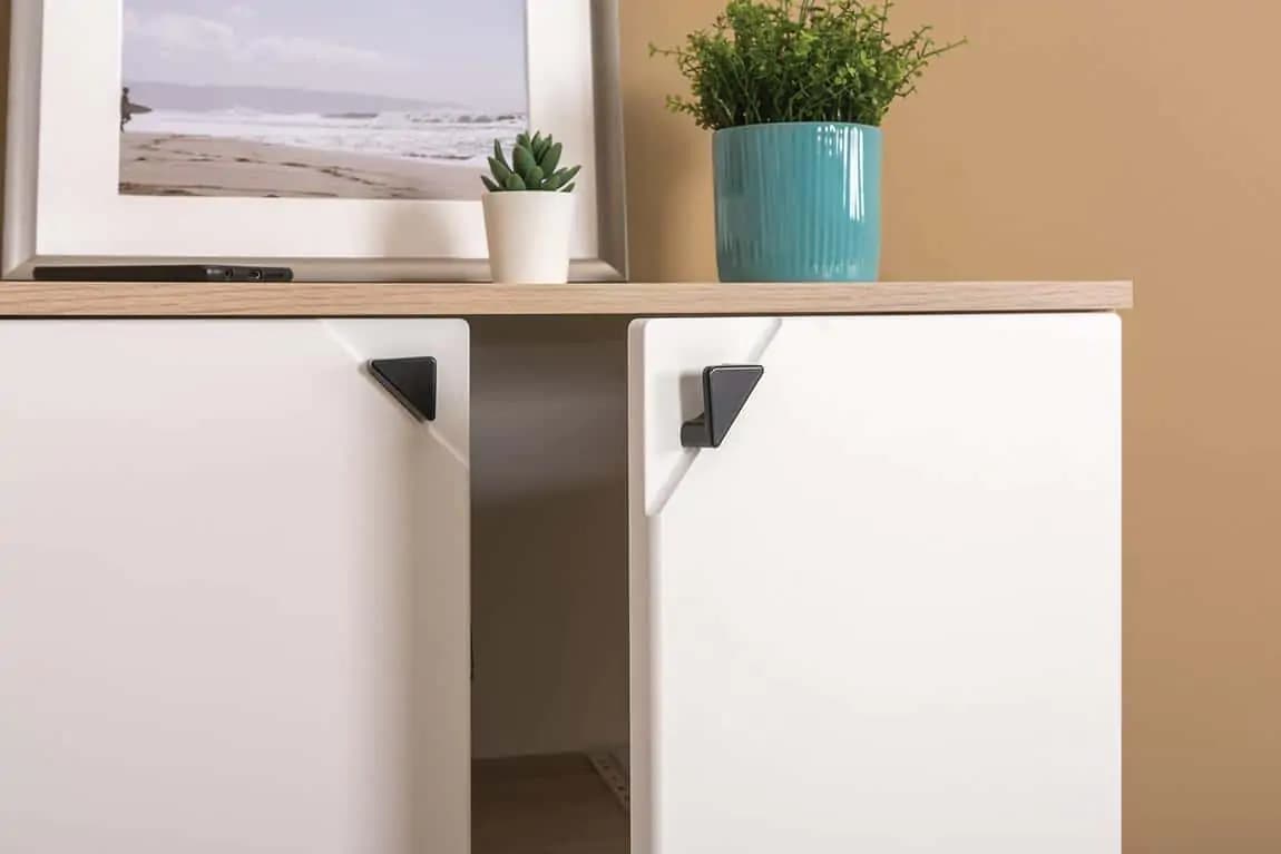 Casarredo Komoda 2D GRAYSON dub endgrain/milk rikamo soft - náhled 4