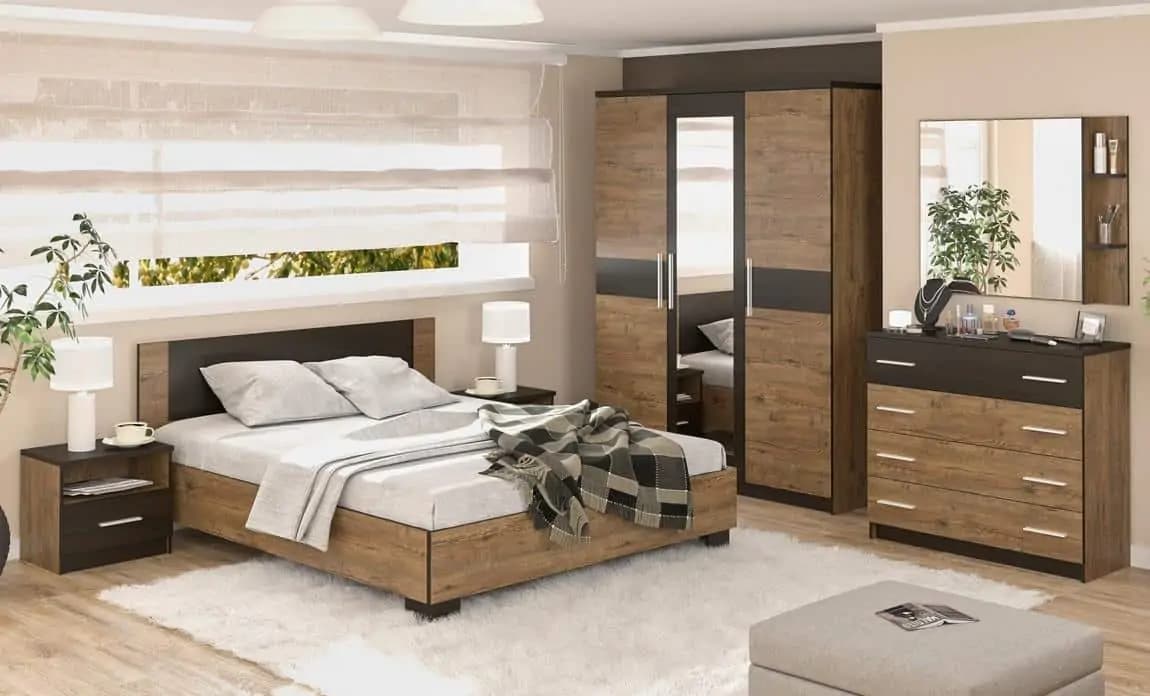 Casarredo Komoda 4S VERONIKA – april/wenge - náhled 4