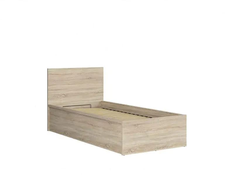 BRW Postel TETRIX s roštem LOZ/90/B dub sonoma - náhled 2