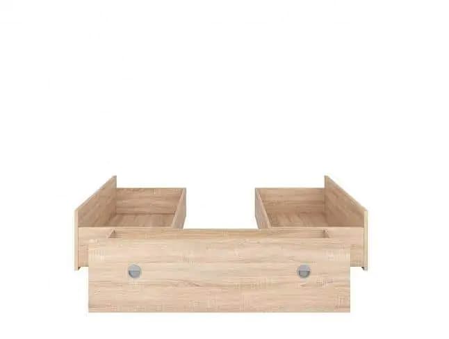 BRW Zásuvky k posteli Nepo LOZ3S Wenge - náhled 3