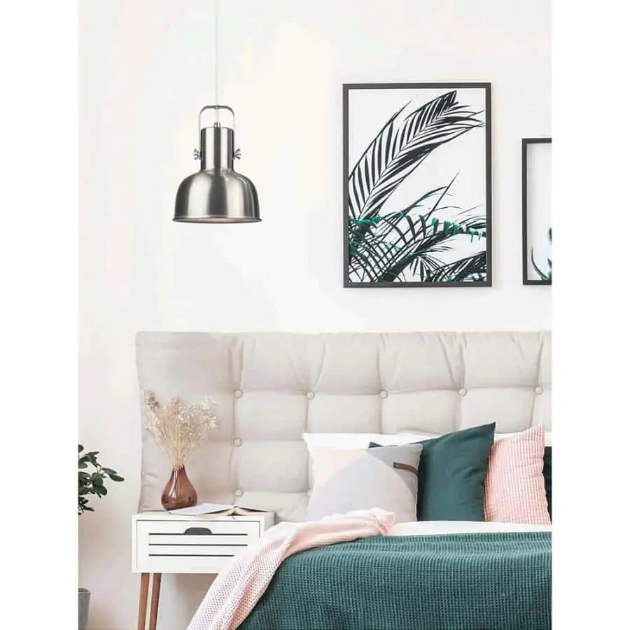 Tempo Kondela Visící lampa AVIER TYP 3 - matný nikl - náhled 3