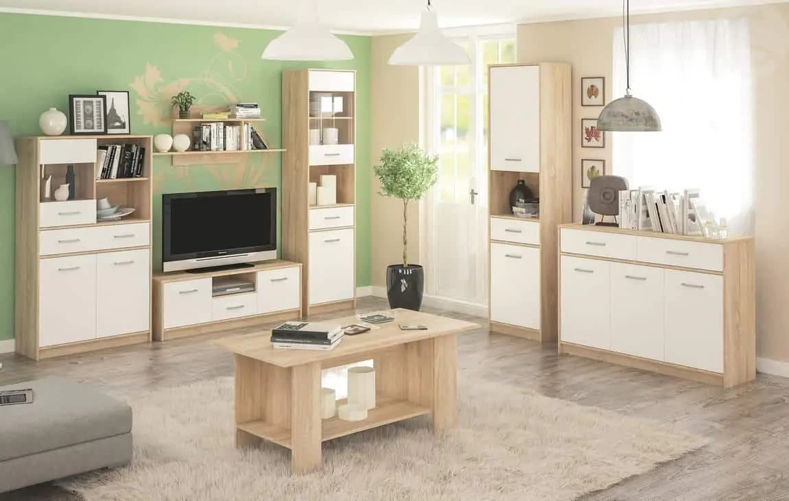 Casarredo Sestava dětského pokoje TIPS dub sonoma/bílá mat - náhled 4