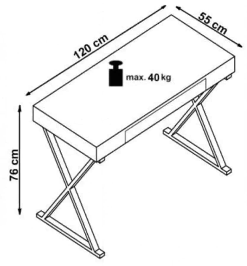 Halmar Psací stůl B-31 - náhled 5