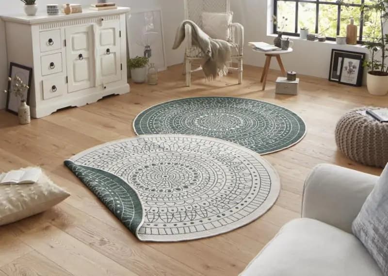 Hanse Home Kusový koberec Twin-Wendeteppiche 103103 zelená