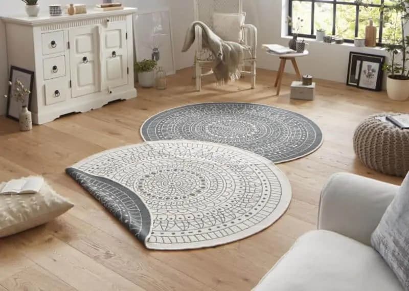 Hanse Home Kusový koberec Twin-Wendeteppiche 103143 šedá