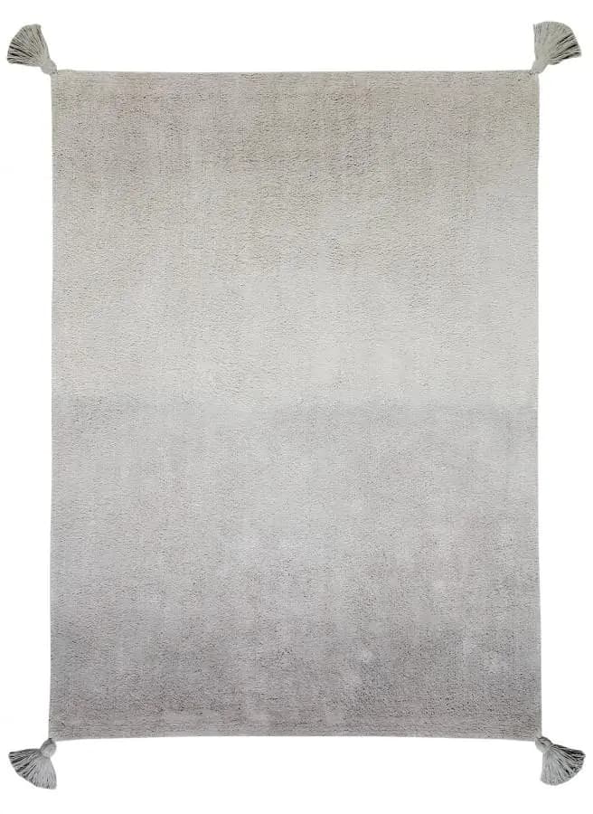 Lorena Canals Bio koberec kusový, ručně tkaný – Ombré šedá 120x160 cm