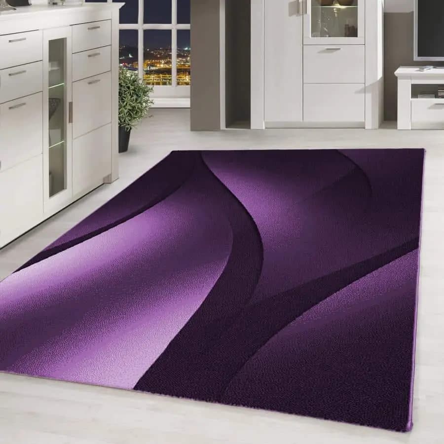 Ayyildiz Kusový koberec Plus 8010 fialová 80x150 cm - náhled 2